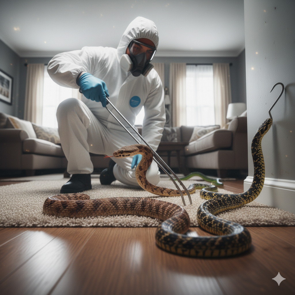 مكافحة الثعابين